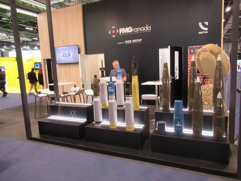 El estand de la compañía en FEINDEF 2023 (autor) El estand de la compañía en FEINDEF 2023 (autor)