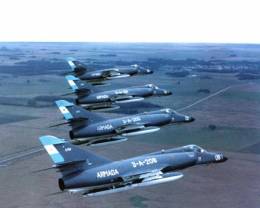 Super Etendard de la Armada argentina.