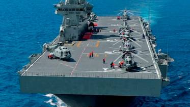 Se ha hecho un importante esfuerzo para impulsar la capacidad naval expedicionaria. (MD China)