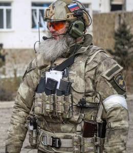 Los chechenos son temidos en el campo de batalla por su fama de fieros y despiadados combatientes.  