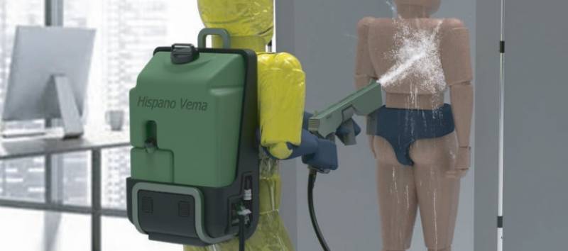 As podra usarse DECONFLOW en un espacio cerrado (Hispano Vema)