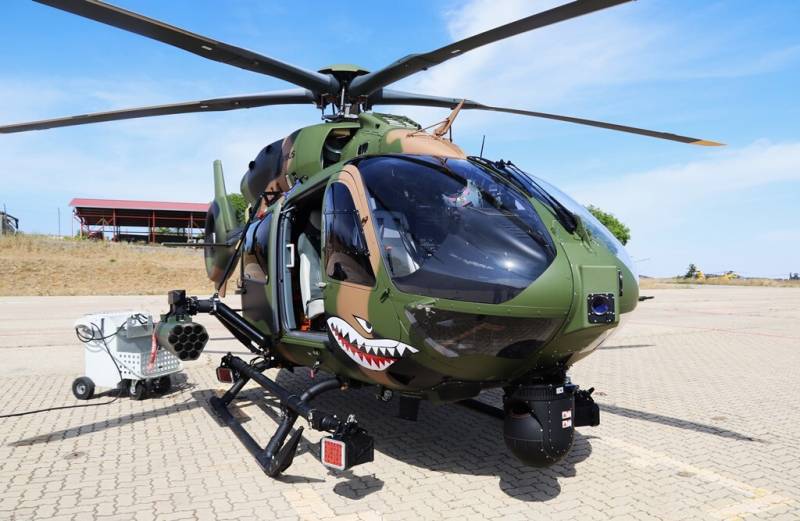 El versátil H145M D-3 realizó varias exhibiciones de vuelo desde la base de Colmenar Viejo (Madrid). (foto Julio Maíz) El versátil H145M D-3 realizó varias exhibiciones de vuelo desde la base de Colmenar Viejo (Madrid). (foto Julio Maíz)