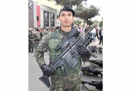 Fusil de asalto FN SCAR-H de 7,62 x 51 mm.