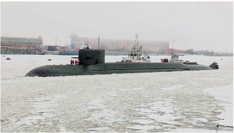 El submarino ruso Podmoskovye (BS-64), desde el que se podran lanzar minisubmarinos con los que atacar infraestructuras submarinas.