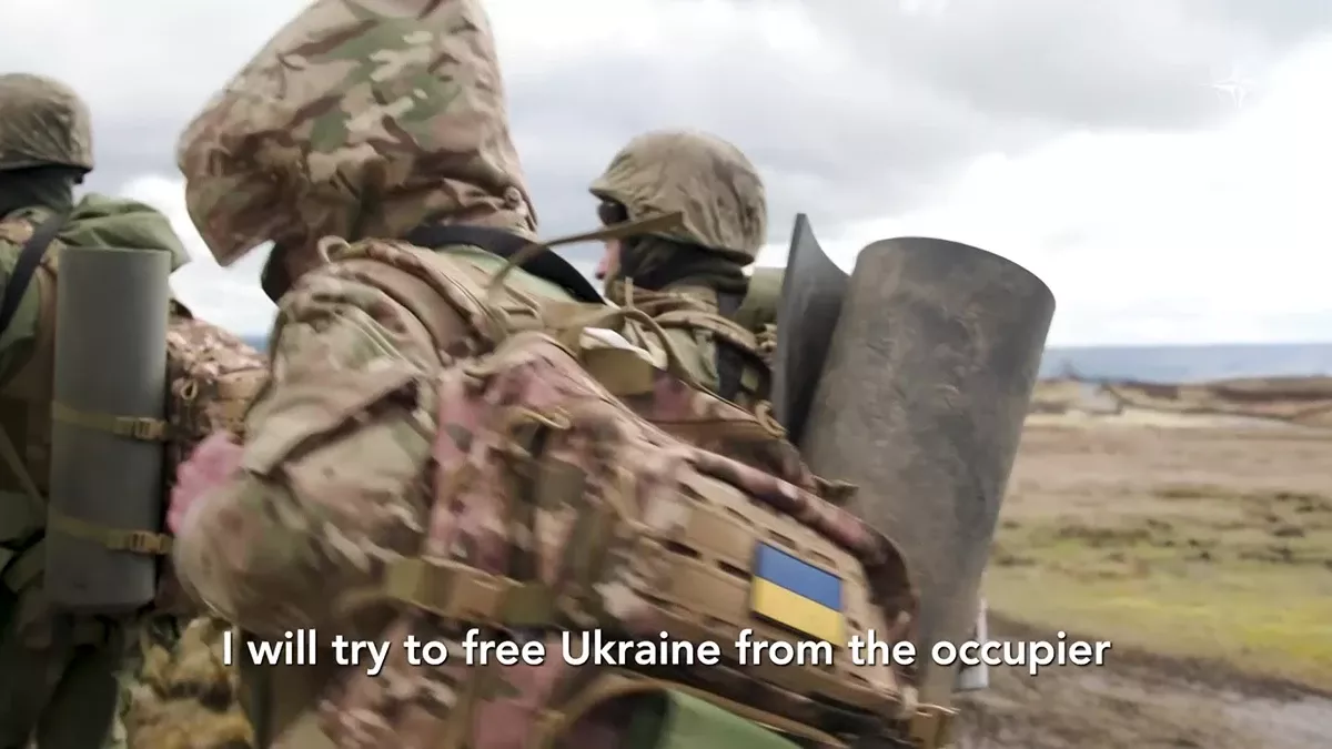 Soldados ucranianos durante su formaci�n con la OTAN. Foto: OTAN