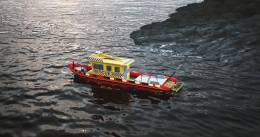 La TX-12.00 una ambulancia acutica para actuar en zonas adversas de Vanguard Marine. 