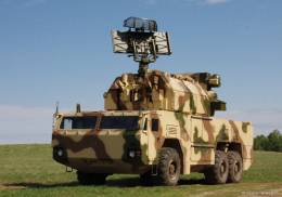 Sistema de defensa a�rea de corto alcance Tor-M2E.