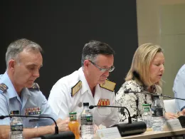 La secretaria de Estado de Defensa se rene con la industria de defensa vinculada al sector terrestre. Foto: Ministerio de Defensa