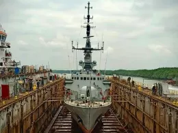 Corbeta Misilera de la Clase Esmeralda CM 13 �Los R�os� de la  Armada Ecuatoriana.