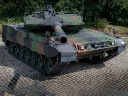 Carro de combate Leopard 2A8.