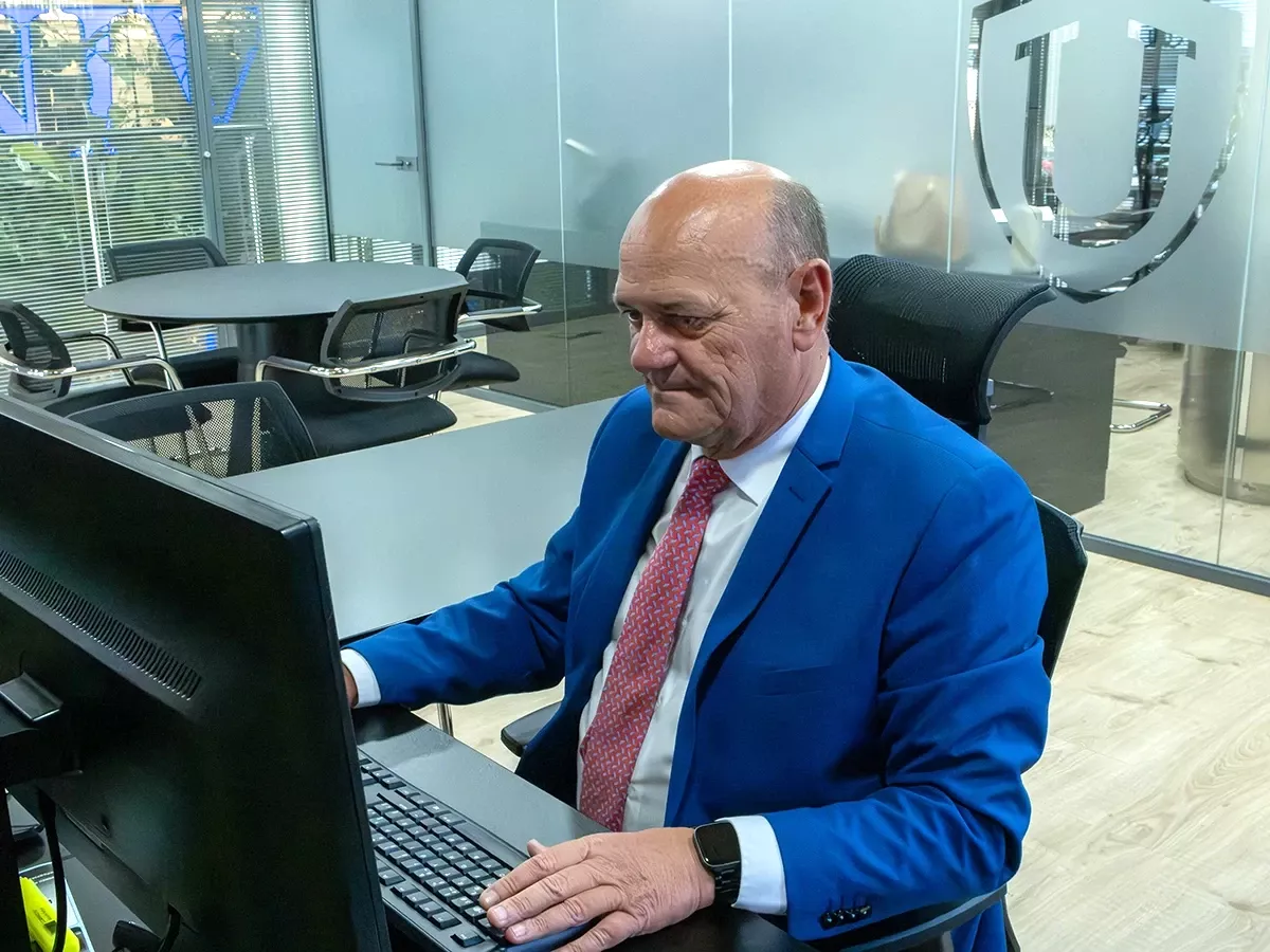 Sergio Gil, director de la Unidad de Defensa, Seguridad y Emergencias de UNIVERSAE. Foto: UNIVERSAE Sergio Gil, director de la Unidad de Defensa, Seguridad y Emergencias de UNIVERSAE. Foto: UNIVERSAE