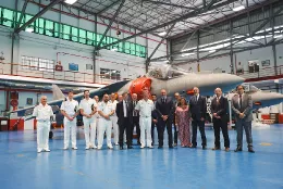 Armada e ITP Aero inauguran taller MRO de motores Pegasus del Harrier.