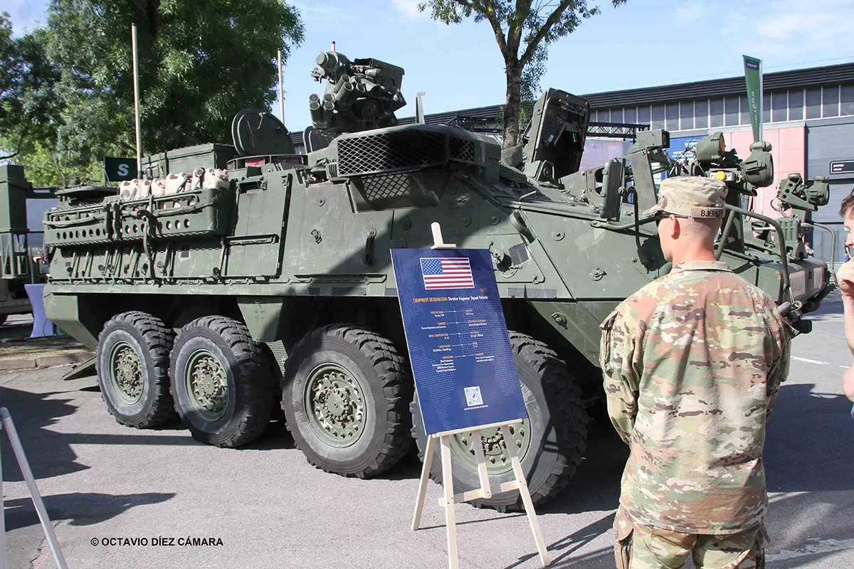 Los Stryker del U.S.Army le están siendo suministrados por GDLS a un precio unitario de unos 2,2 millones de euros. Foto: Octavio Díez Cámara Los Stryker del U.S.Army le están siendo suministrados por GDLS a un precio unitario de unos 2,2 millones de euros. Foto: Octavio Díez Cámara