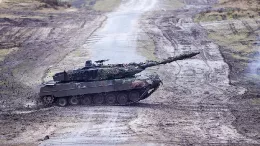 El tanque Leopard de fabricacin alemana se ha convertido en uno de los principales protagonistas en el campo de batalla ucraniano