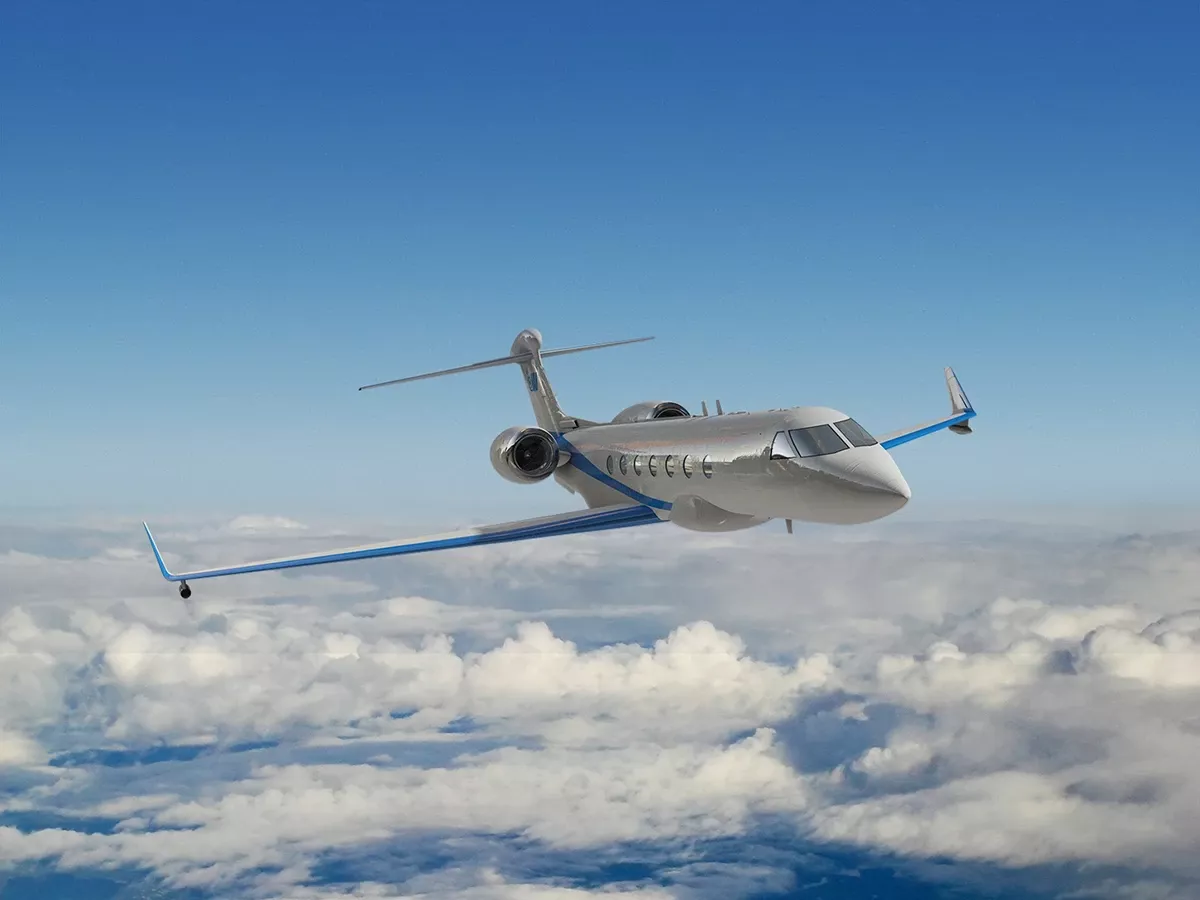 Avión de misión con sistema de IAI y Elta (IAI). Avión de misión con sistema de IAI y Elta (IAI).