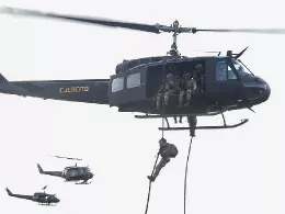 La velocidad en las incursiones es esencial. Foto: MINDEF Argentina