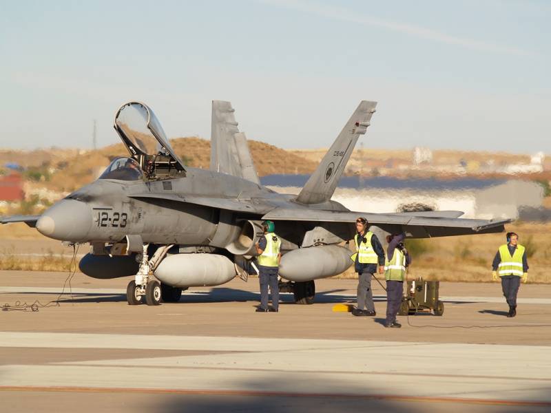 Los F-18 dispondrán de financiación adicional para repuestos (Ejército del Aire y del Espacio) Los F-18 dispondrán de financiación adicional para repuestos (Ejército del Aire y del Espacio)