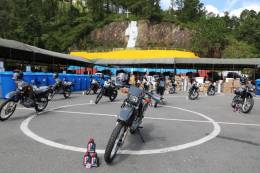 Motos de alta cilindrada Suzuki DR 650. (Guardia Nacional Bolivariana)