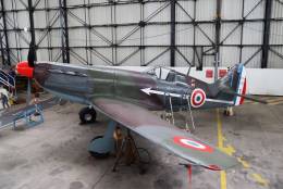 El Dewoitine D.520 conservado en el museo de A�ronautique Navale (foto Julio Ma�z Guti�rrez)