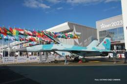Las prestaciones mejoradas del MiG-35D han llevado a UAC a que sea uno de los productos estrella en las promociones internacionales. (Octavio Dez Cmara)