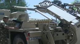 Sistema de artiller�a CS/SH4 del Ej�rcito de Argelia.