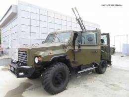 Un cami�n compacto 4x4 GAZ-66 con el montaje antia�reo ZU-23M-1M (Octavio D�ez C�mara)