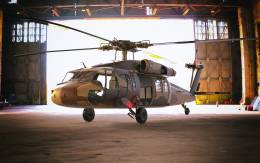 Renderizado de un UH-60 mediante  KeyShot (Germán Díaz)