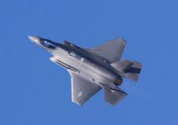 F-35A de la Fuerza Area de los Estados Unidos. (foto Julio Maz Gutirrez)