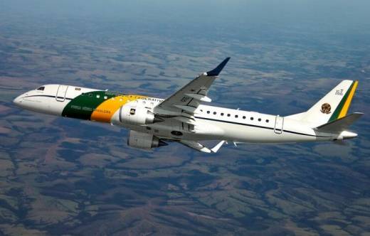 Airbus ACJ319 presidencial de Brasil.