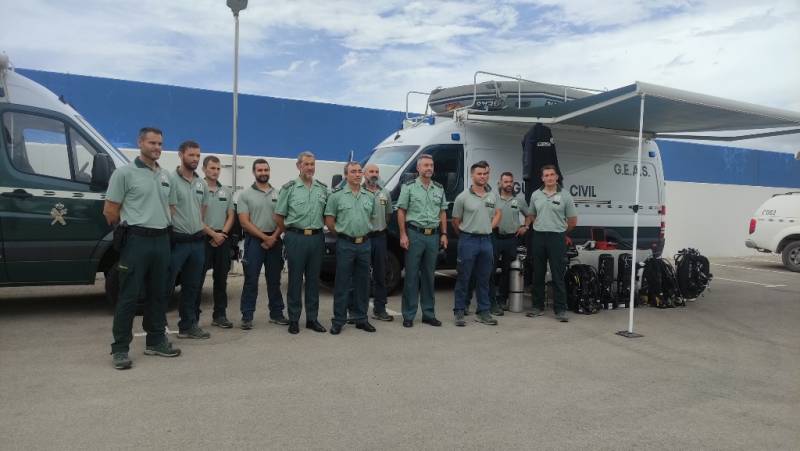 La Guardia Civil dispone de una mayor capacidad para realizar inmersiones profundas. La Guardia Civil dispone de una mayor capacidad para realizar inmersiones profundas.