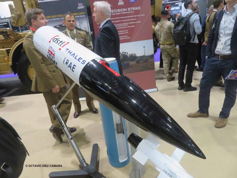 Los británicos trabajan ya en una ojiva avanzada que recibe la designación de LRAE. (Octavio Díez Cámara) Los británicos trabajan ya en una ojiva avanzada que recibe la designación de LRAE. (Octavio Díez Cámara)