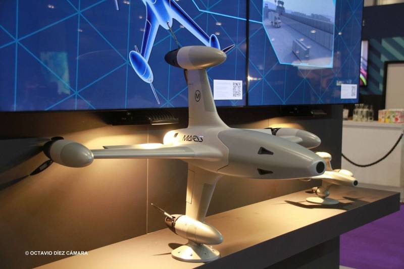 El Interceptor MR es un minimisil impulsado por hélices que destruye drones. (Octavio Díez Cámara) El Interceptor MR es un minimisil impulsado por hélices que destruye drones. (Octavio Díez Cámara)