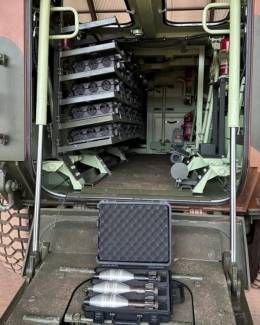  Kits de Transporte de Mortero Mediano en el VBTP 6X6 Guaran del Ejrcito Brasileo.