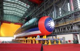 El nuevo submarino de la Repblica de China, el Hai Kun. (foto ROC Navy)