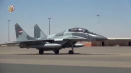 Cazas MiG-29M de la Fuerza Area Egipcia en el ejercicio conjunto Niles Eagles -1 con Sudn - (Foto Ministerio de Defensa egipcio)