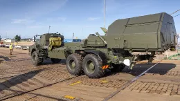 Vista trasera del primer �Archer� entregado al Ej�rcito Brit�nico. Foto British Army