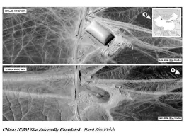 Los informes estadounidenses hablan de que en los �ltimos tiempos se habr�an construido unos 300 silos para misiles intercontinentales. Foto: DoD