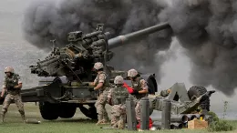 Las pruebas de Excalibur en Espaa van a tener lugar pronto en uno de los campos de tiro y maniobras. Foto: GDELS