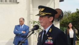 General del Aire Rodolfo Pereyra, Jefe del Estado Mayor de la Defensa uruguayo.