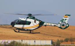 El �ltimo de los H135 recibidos por el SAER, ya trae el nuevo esquema se pintura.