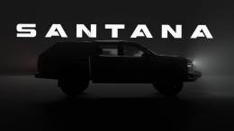 El primer vehculo de la nueva Santana ser un pickup (Santana)