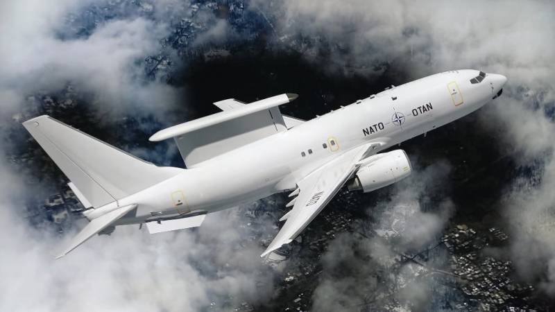Imagn digital de como ser el Boeing E-7 Wedgetail. (foto Boeing)