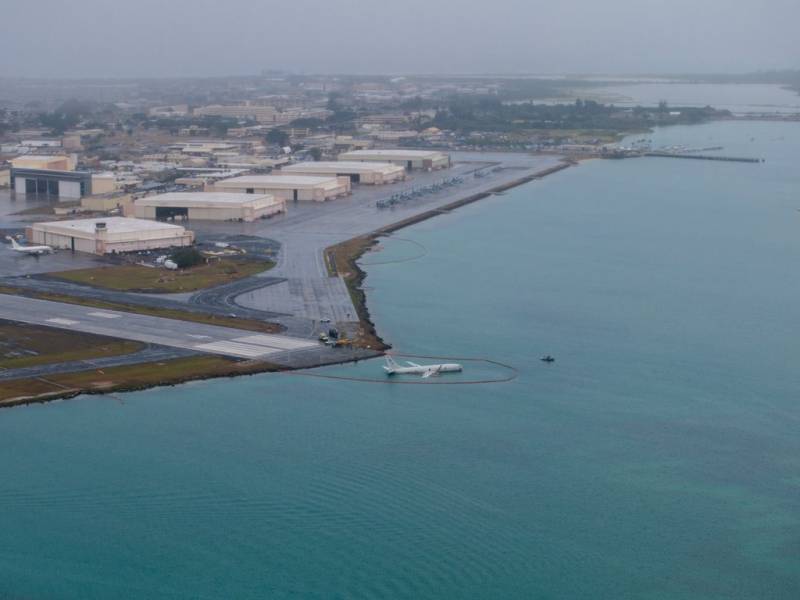 Una imagen aérea distribuida por la cadena local KITV4 Island News (@KITV4) Una imagen aérea distribuida por la cadena local KITV4 Island News (@KITV4)