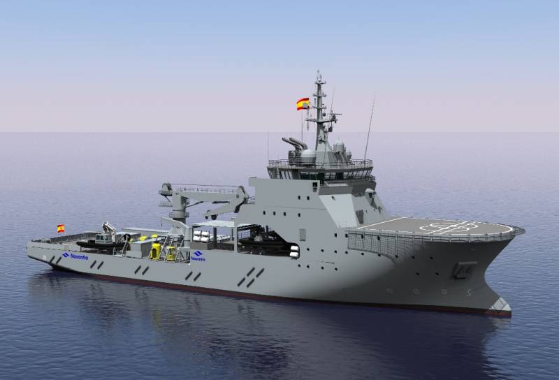 Recreación artística del Poseidón de la Armada (ABB) Recreación artística del Poseidón de la Armada (ABB)