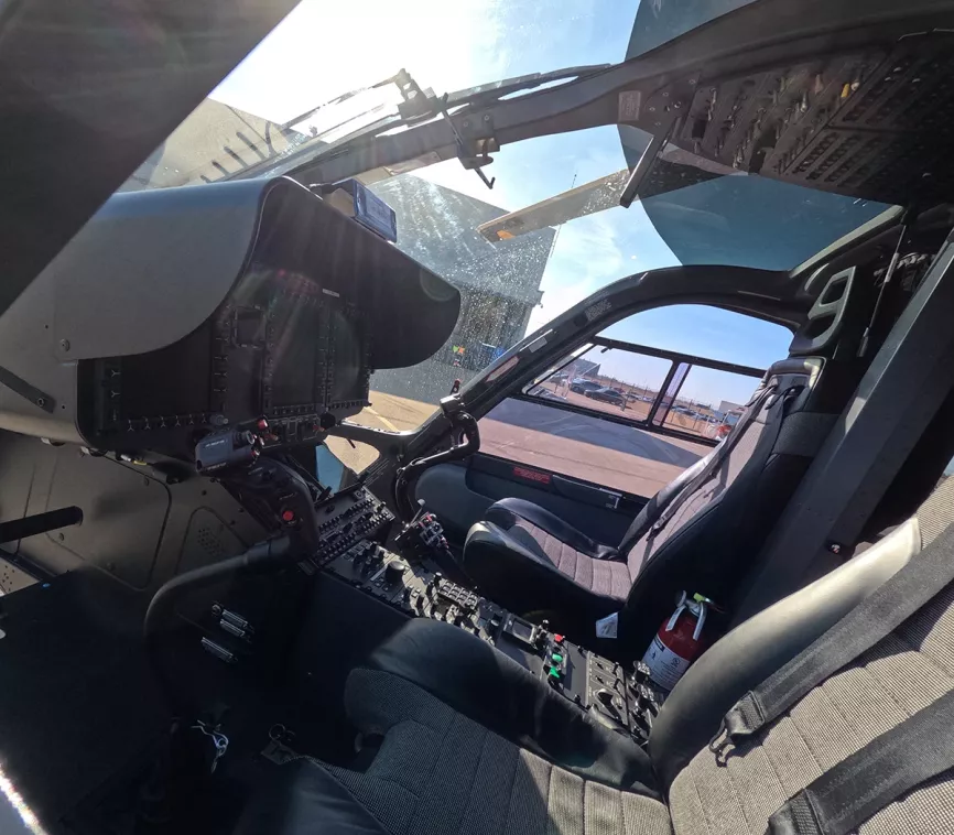 H135 de la Armada. Foto: Diego Gómez