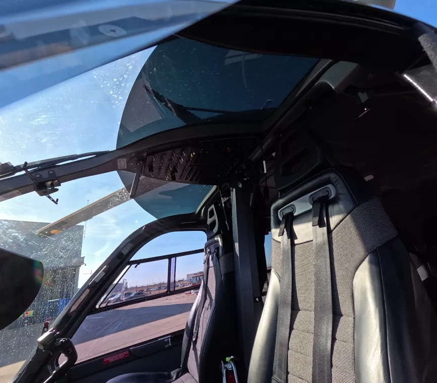 H135 de la Armada. Foto: Diego Gómez