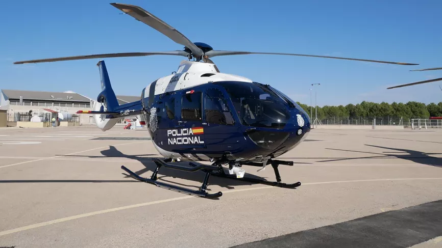 H135 de la Policia Nacional. Foto: Diego Gómez