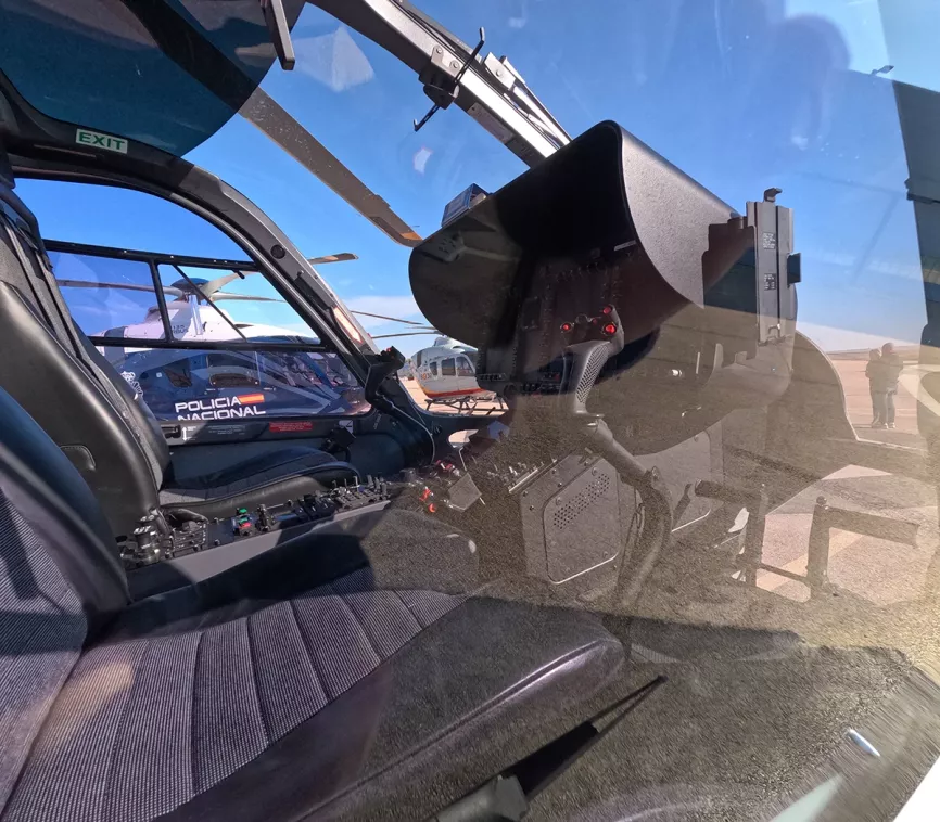 H135 de la Guardia Civil. Foto: Diego Gómez