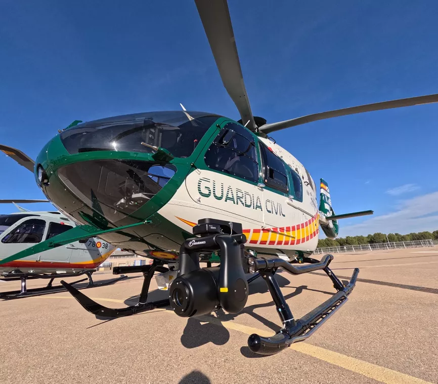 H135 de la Guardia Civil. Foto: Diego Gómez