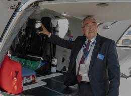 Alberto Robles, Jefe para Amrica Latina de Airbus Helicopters.